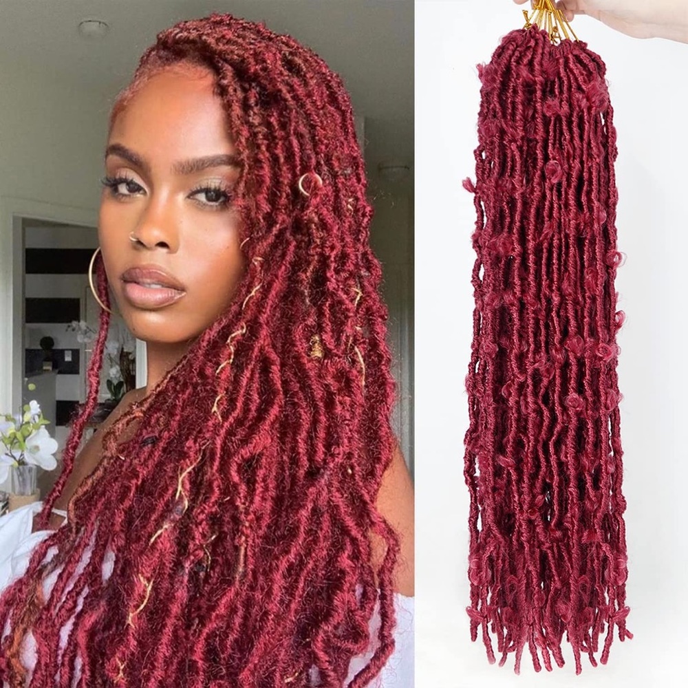 24” 6 Pack Butterfly Locs Crochet Hair Soft Locs Crochet Braids for Black Women
